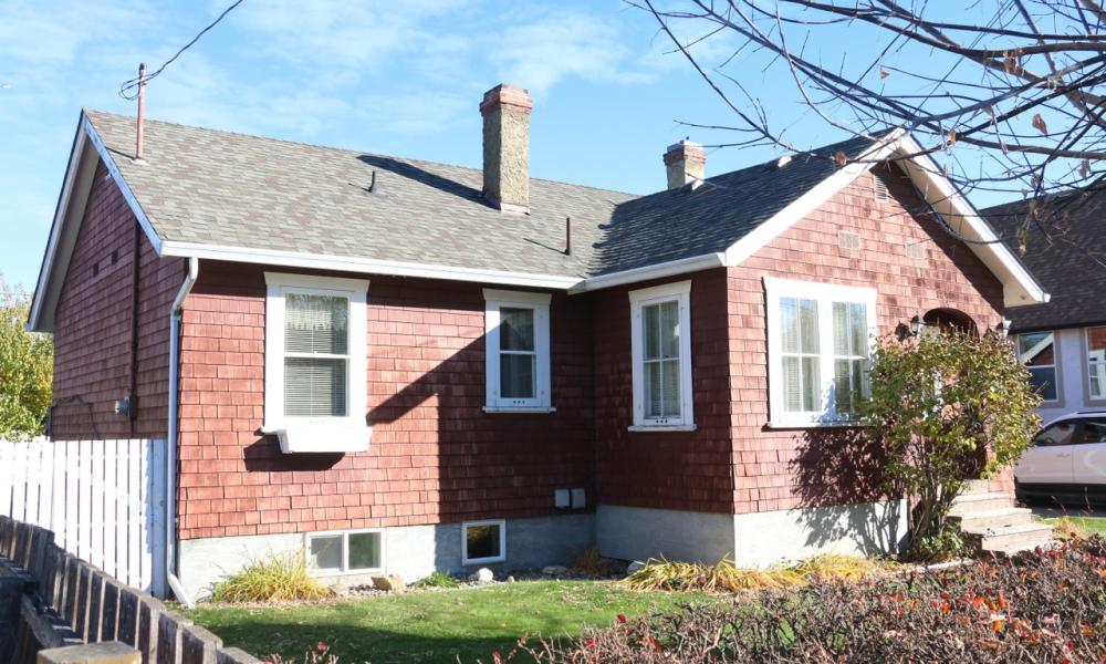 red brick house