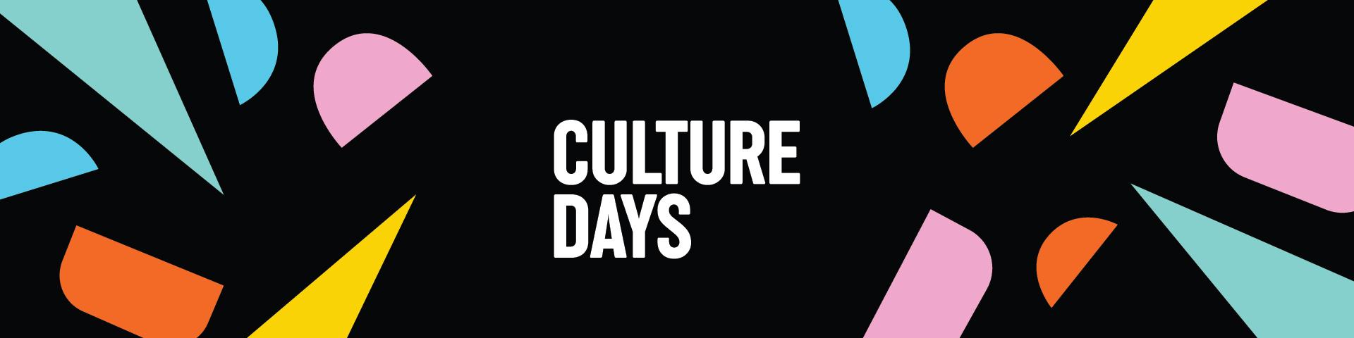 text that reads Culture Days