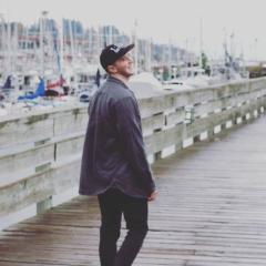 A man walking